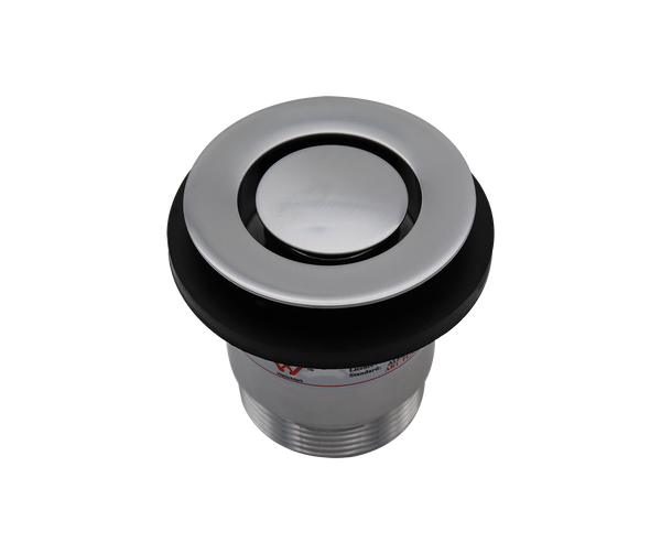 P&W Bath Pop Down Brushed Chrome 40mm