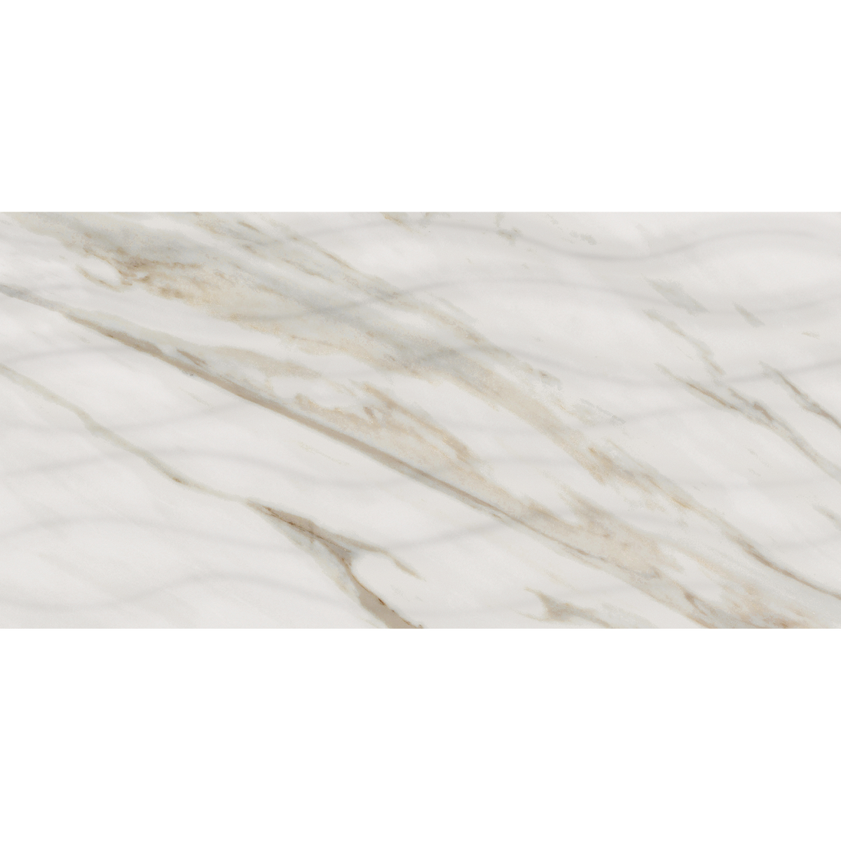 Bora-Motion Carrara Gold Motion Embossed Gloss Tile