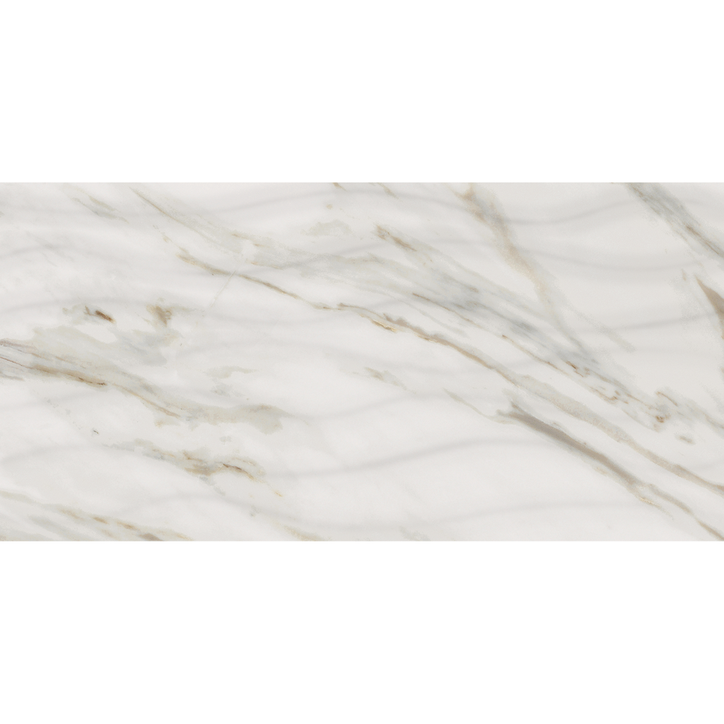 Carrara Gold Motion Embossed Gloss Tile