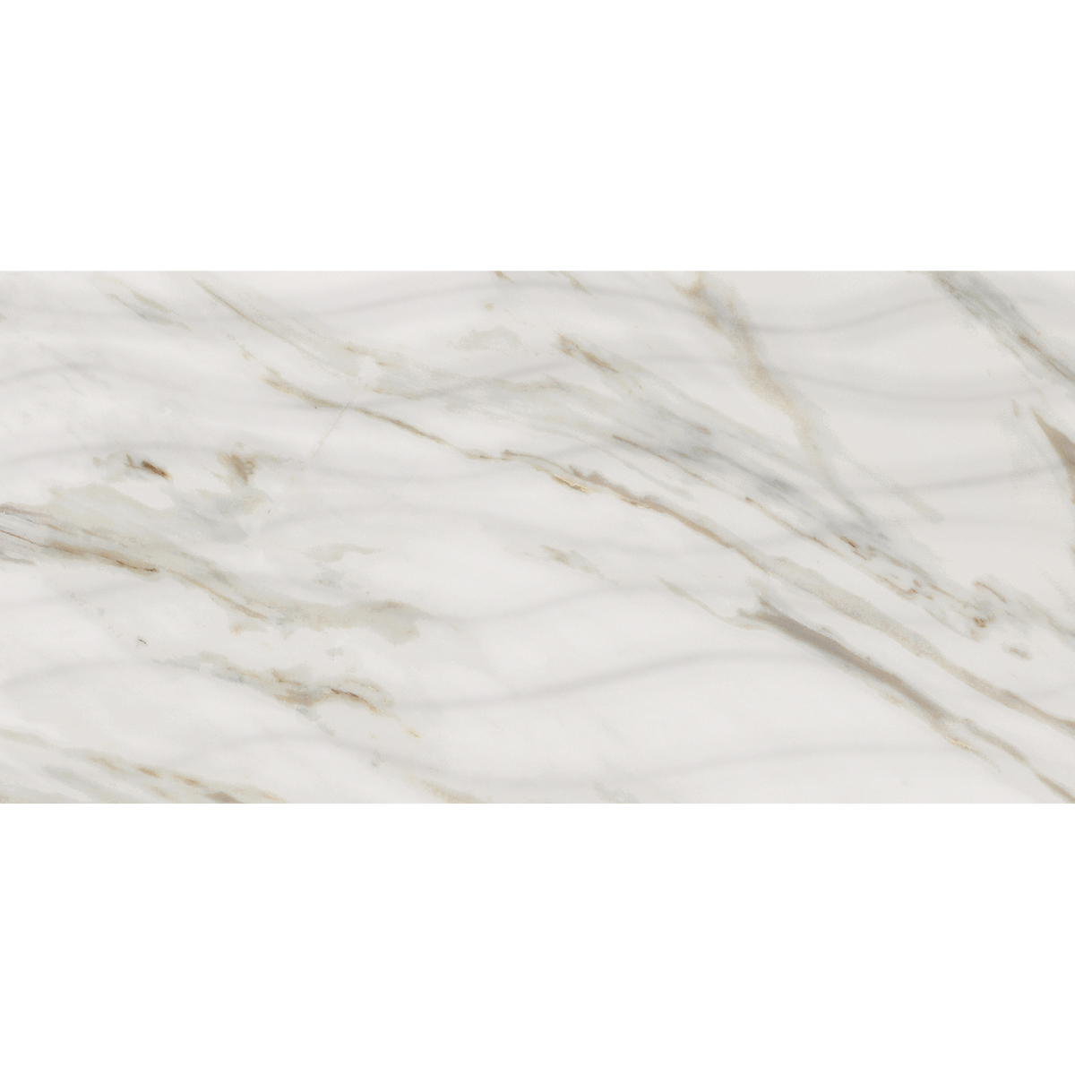 Carrara Gold Motion Embossed Gloss Tile