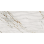 Carrara Gold Motion Embossed Gloss Tile