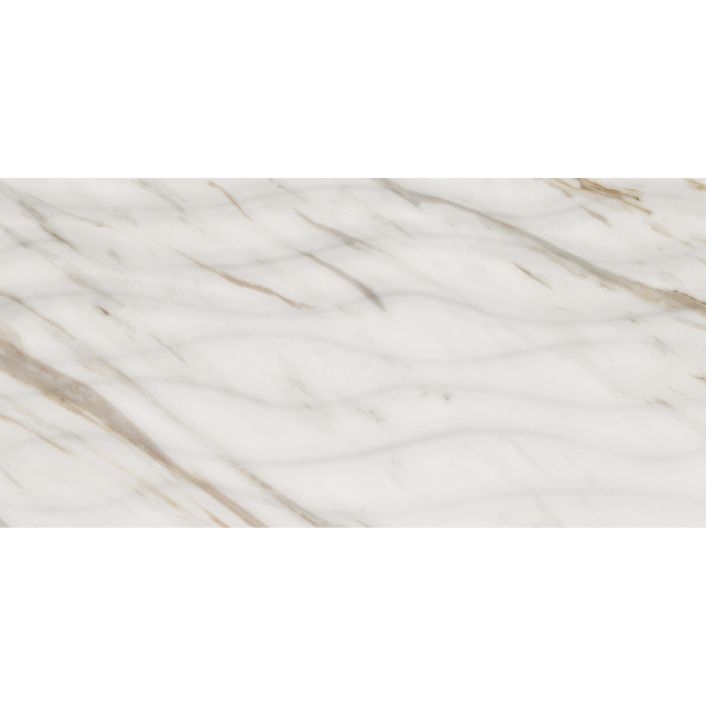 Carrara Gold Motion Embossed Gloss Tile