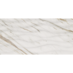 Carrara Gold Motion Embossed Gloss Tile