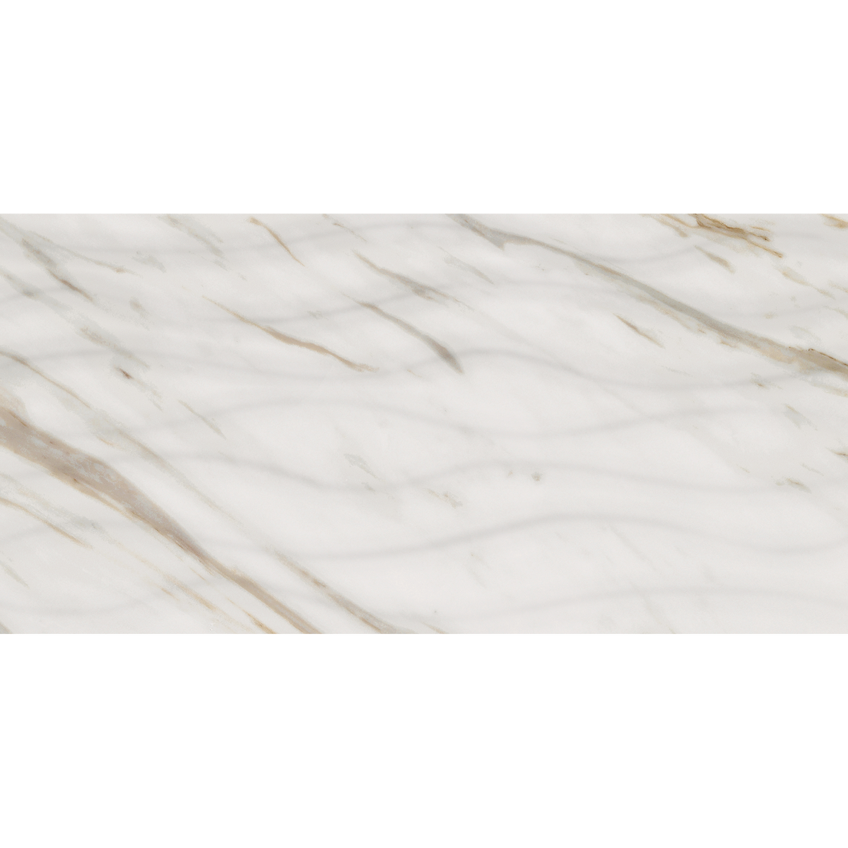 Carrara Gold Motion Embossed Gloss Tile