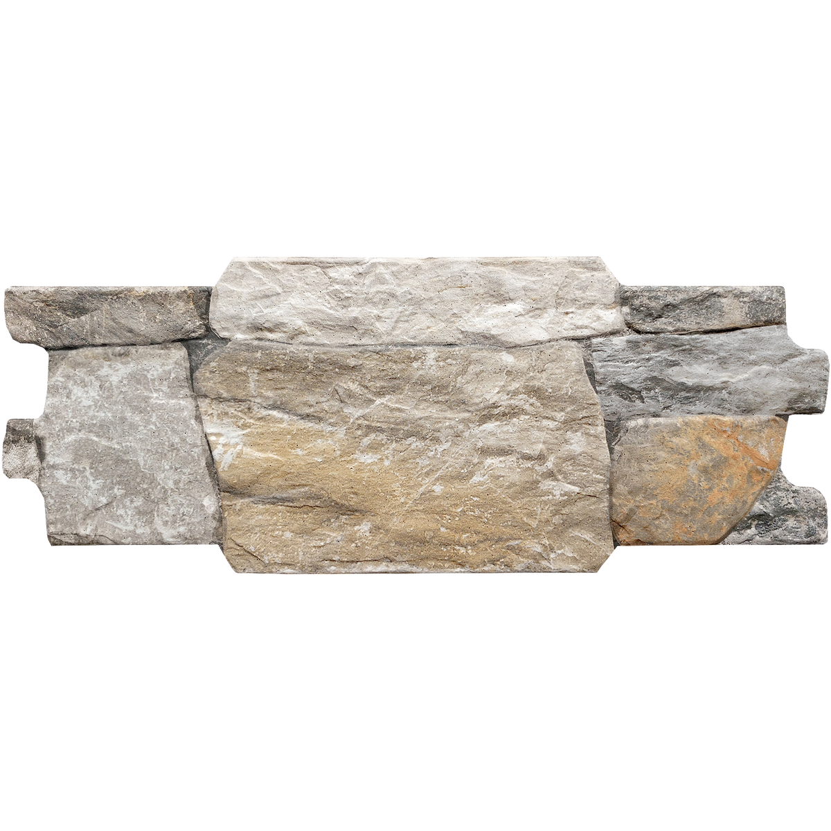 Ashlar Rust Structured Textured Tile