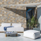 Rust Structured Textured Tile - lifestyle view