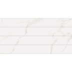 Carrara White Panel Embossed Gloss Tile