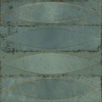 Shield Aqua Embossed Gloss Tile