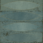 Shield Aqua Embossed Gloss Tile