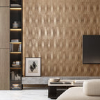Shield Copper Embossed Matt Tile - lifestyle view