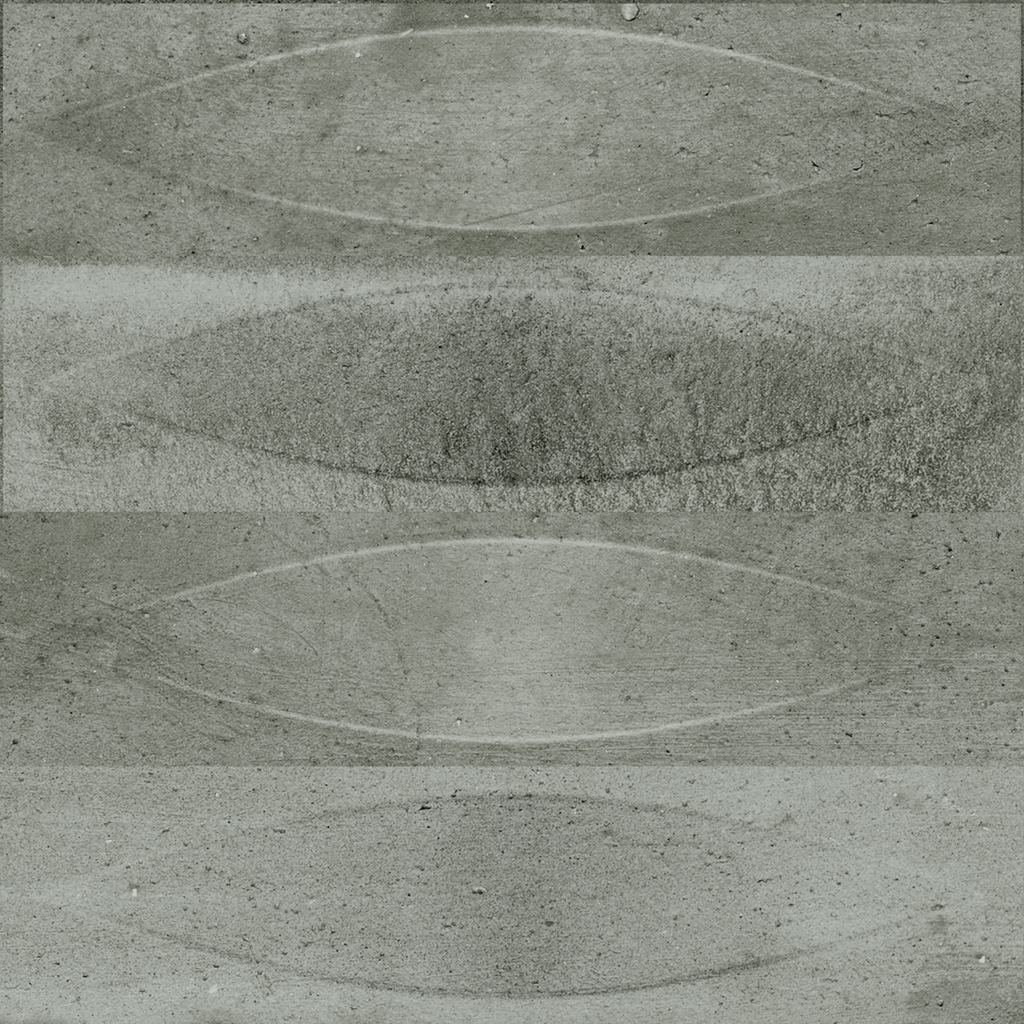 Shield Iron Embossed Matt Tile