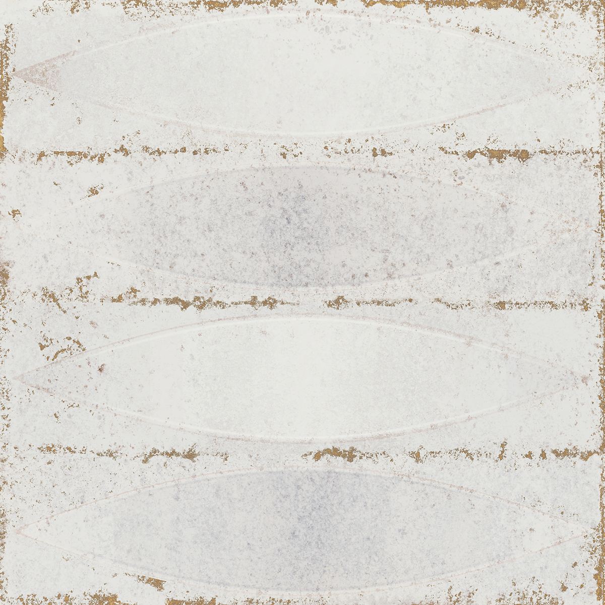 Elouera Shield White Embossed Gloss Tile