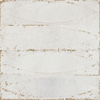 Shield White Embossed Gloss Tile