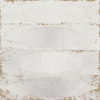 Shield White Embossed Gloss Tile