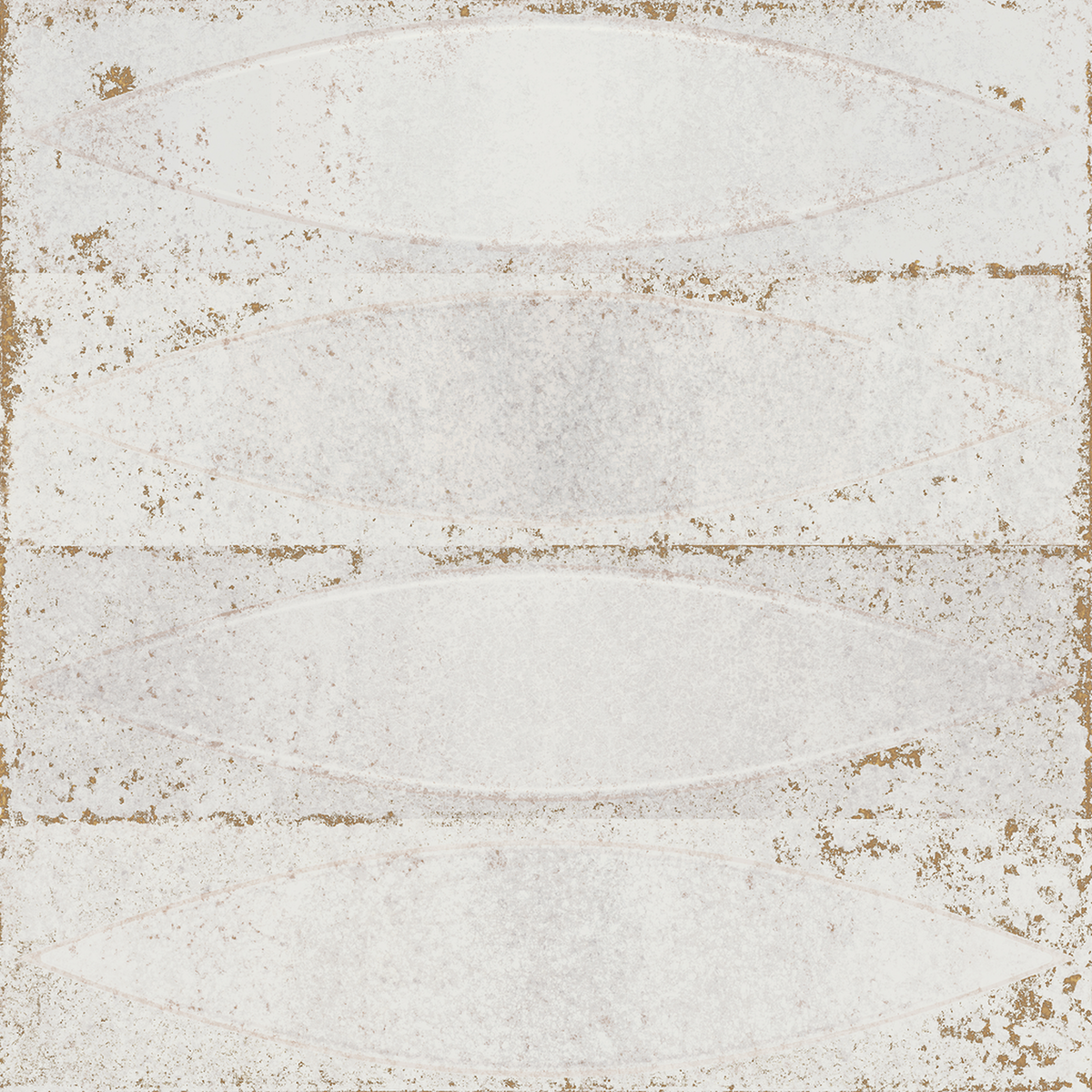 Shield White Embossed Gloss Tile