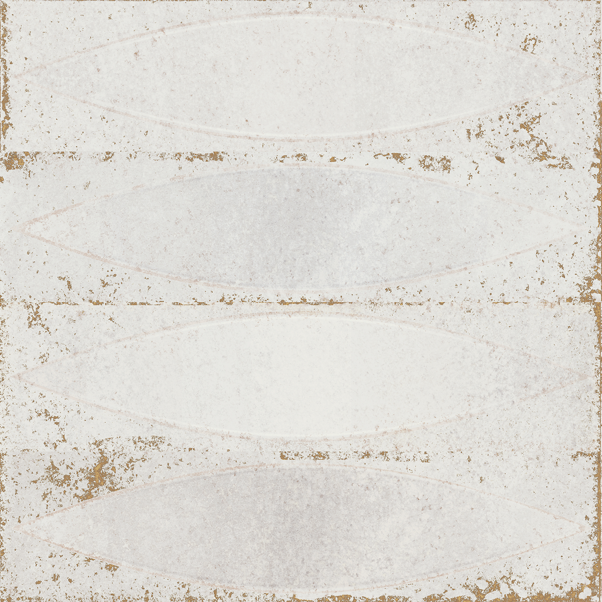Shield White Embossed Gloss Tile
