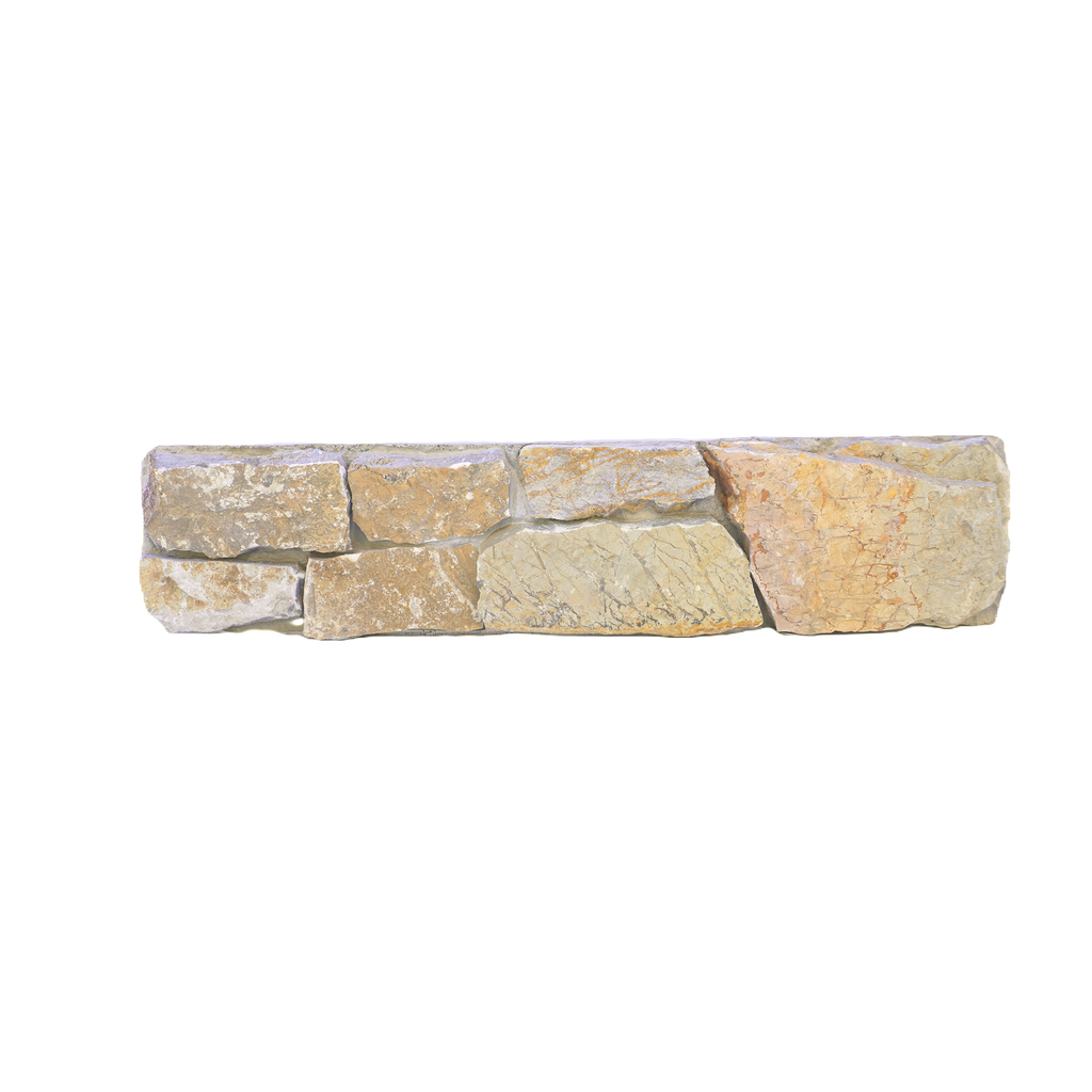 Natural Limestone Gold Structured Filler (Pack of 6)
