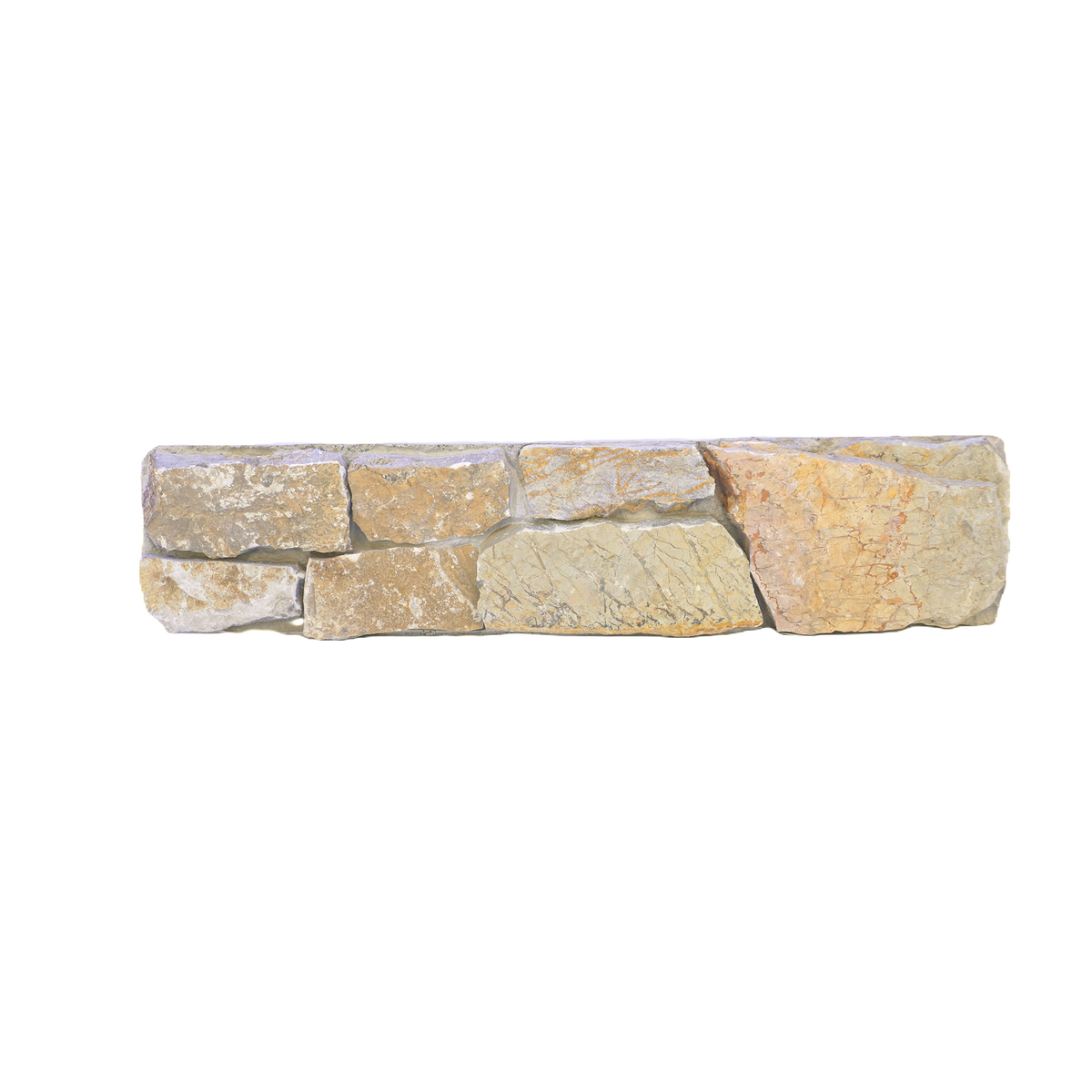 Natural Limestone Gold Structured Filler (Pack of 6)