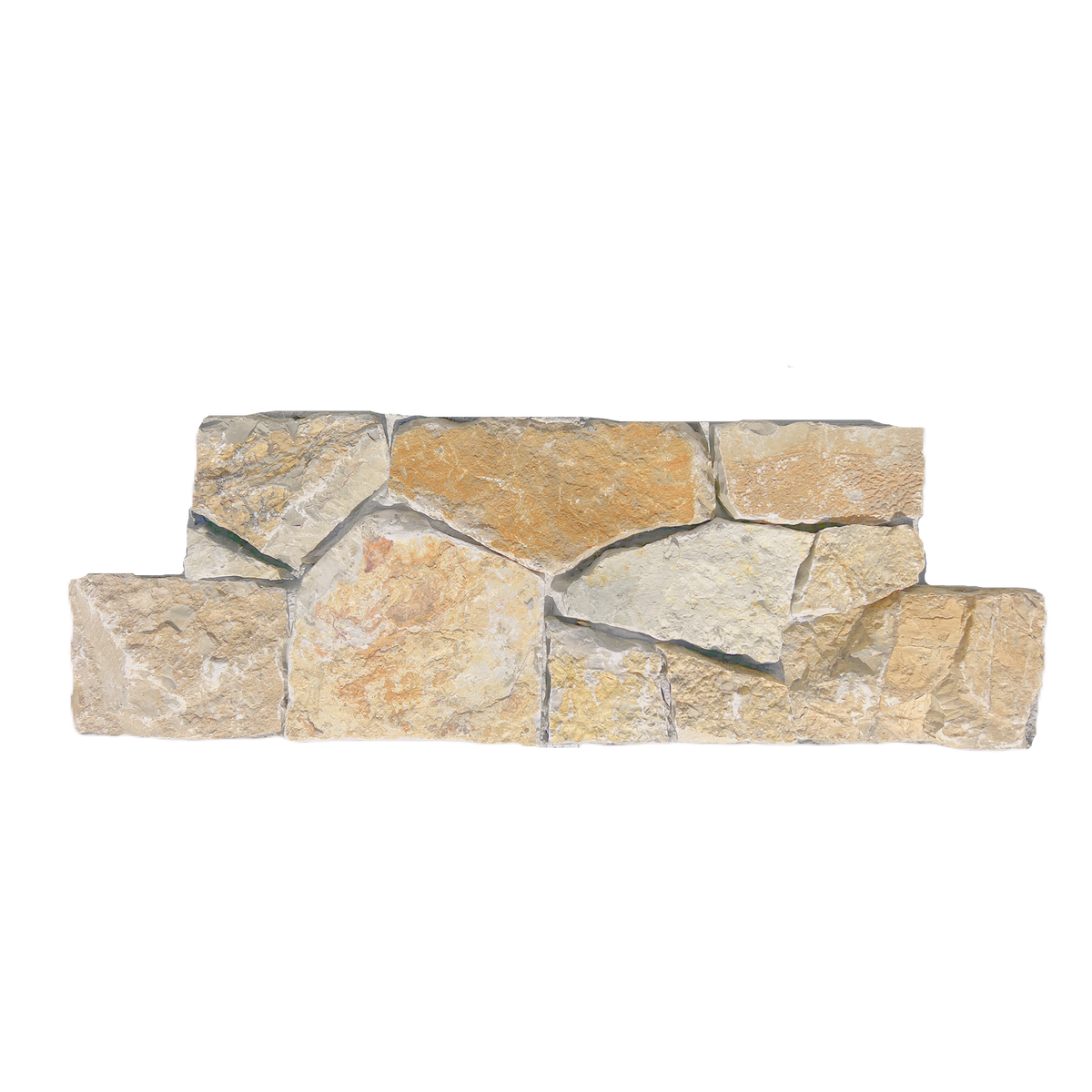 Natural Limestone Gold Structured Panel (Pack of 3)