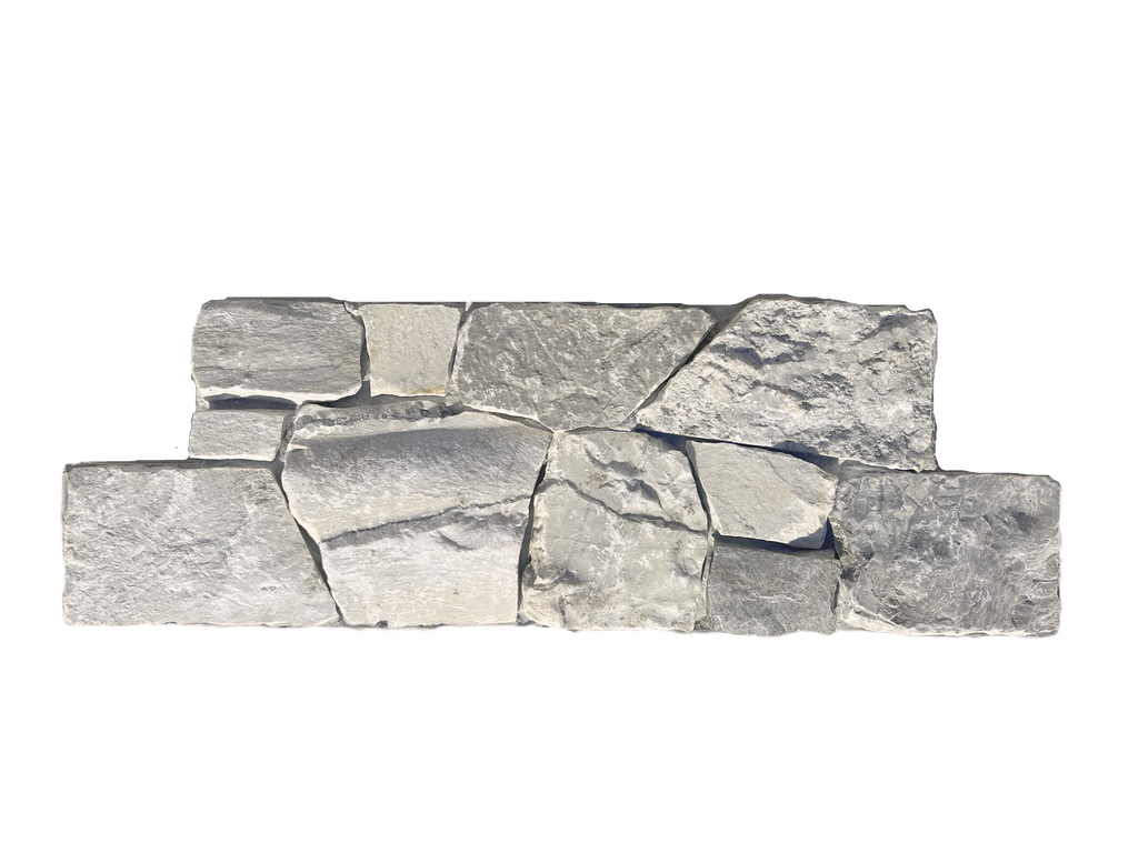 Natural Limestone Silver Structured Panel (Pack of 3)