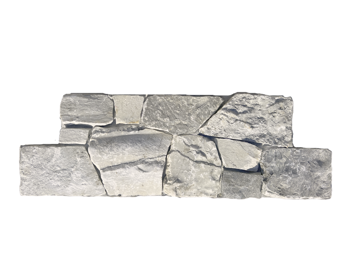 Natural Limestone Silver Structured Panel (Pack of 3)