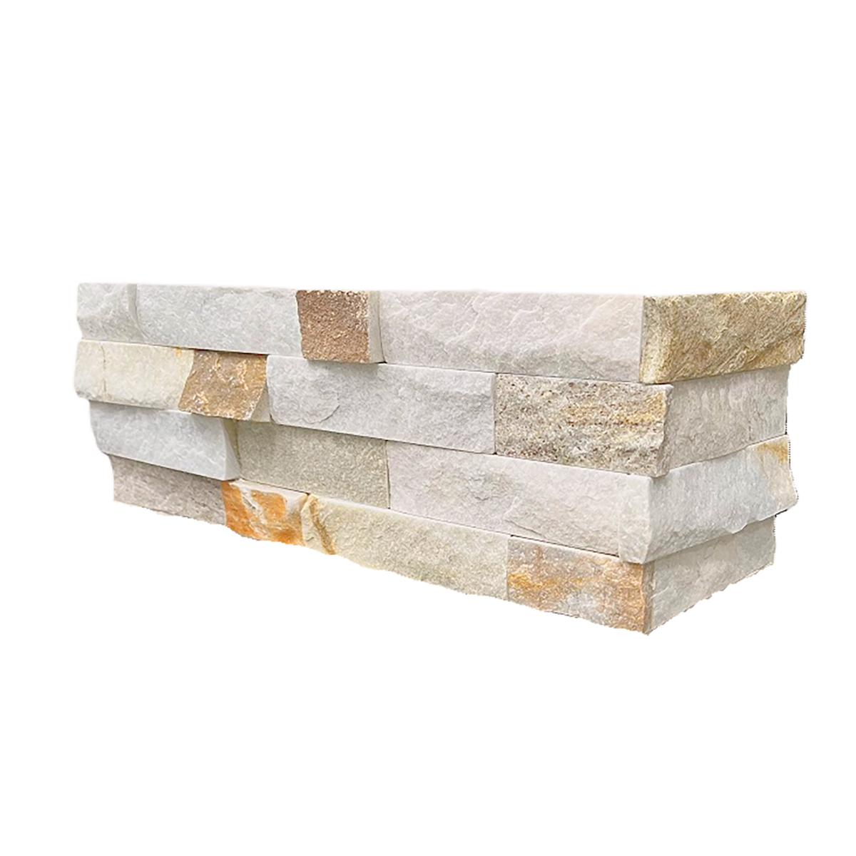 Natural Slate Bisque Structured Corner (Pack of 5)