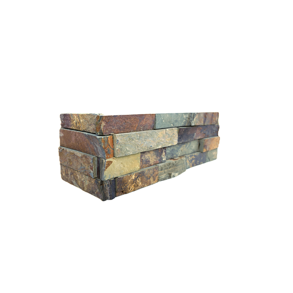 Natural Slate Russet Structured Corner (Pack of 5)