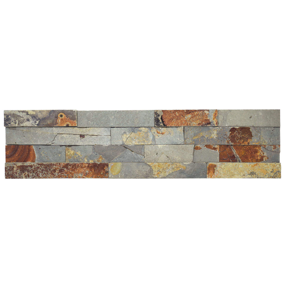 Natural Slate Russet Structured Panel (Pack of 5)