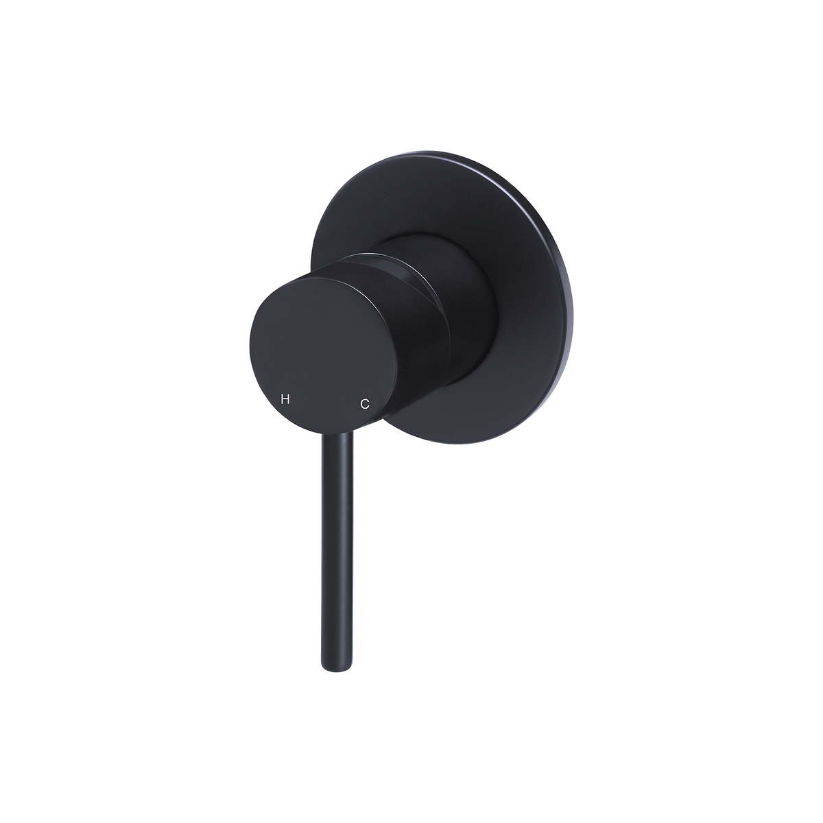 Wall/Shower Mixer Trim Kit Matte Black