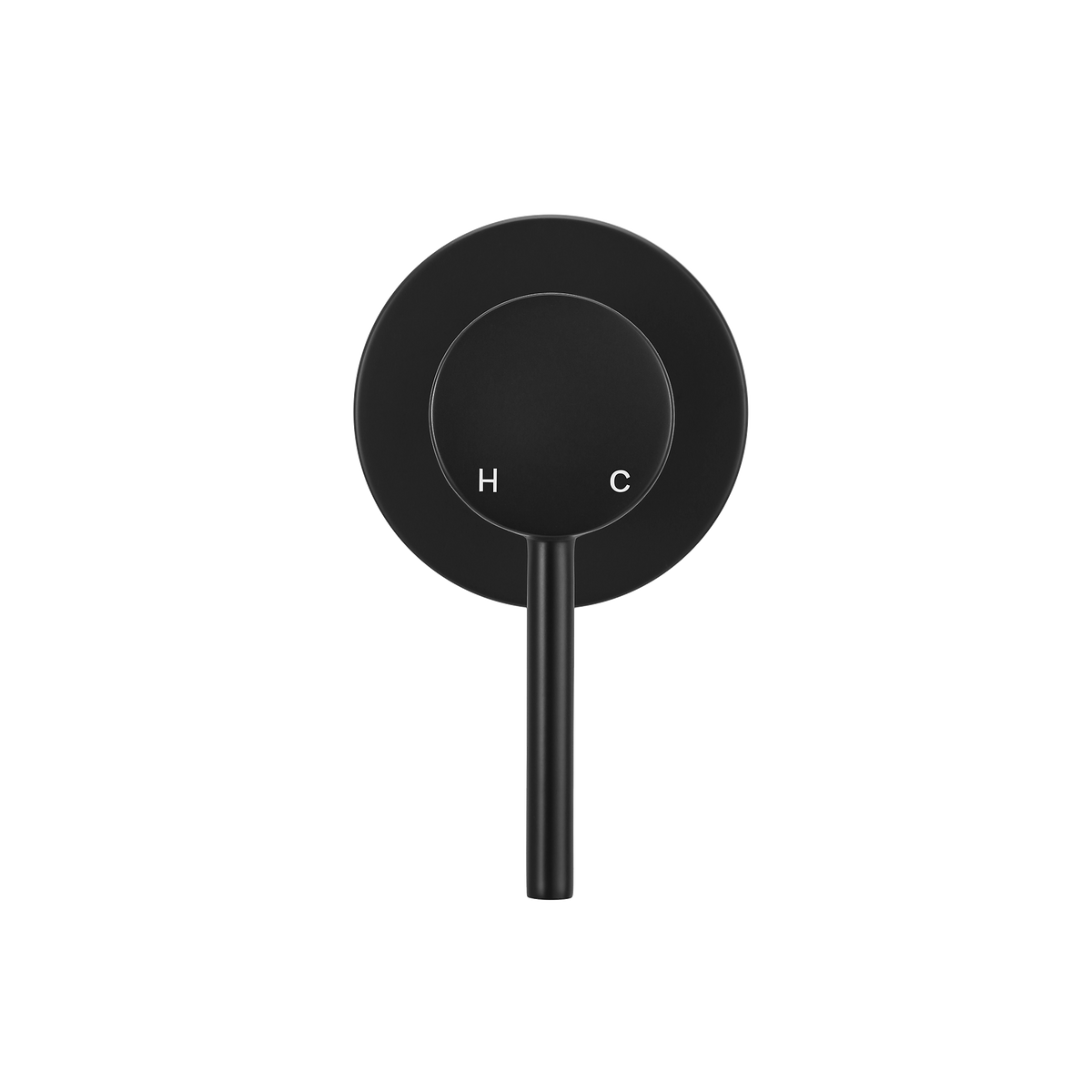 Wall/Shower Mixer Trim Kit Matte Black