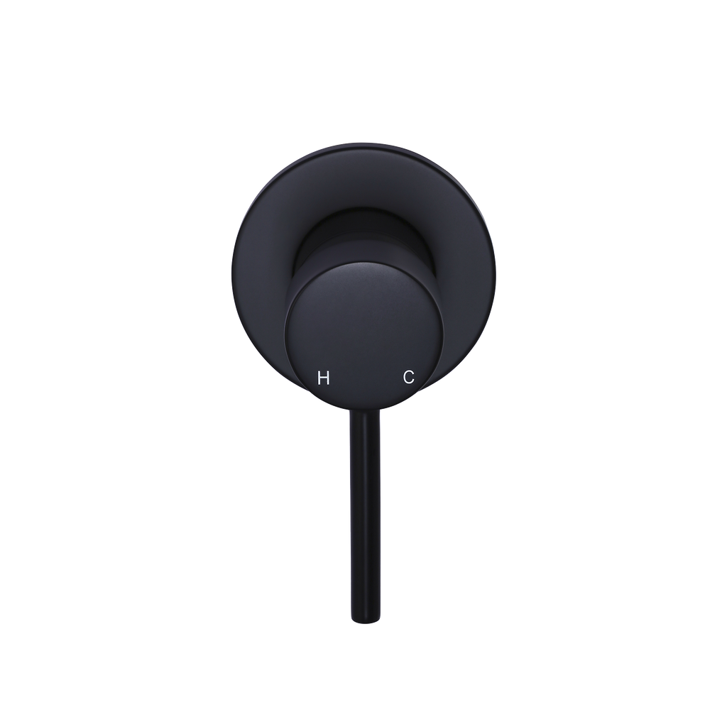 Wall/Shower Mixer Trim Kit Matte Black