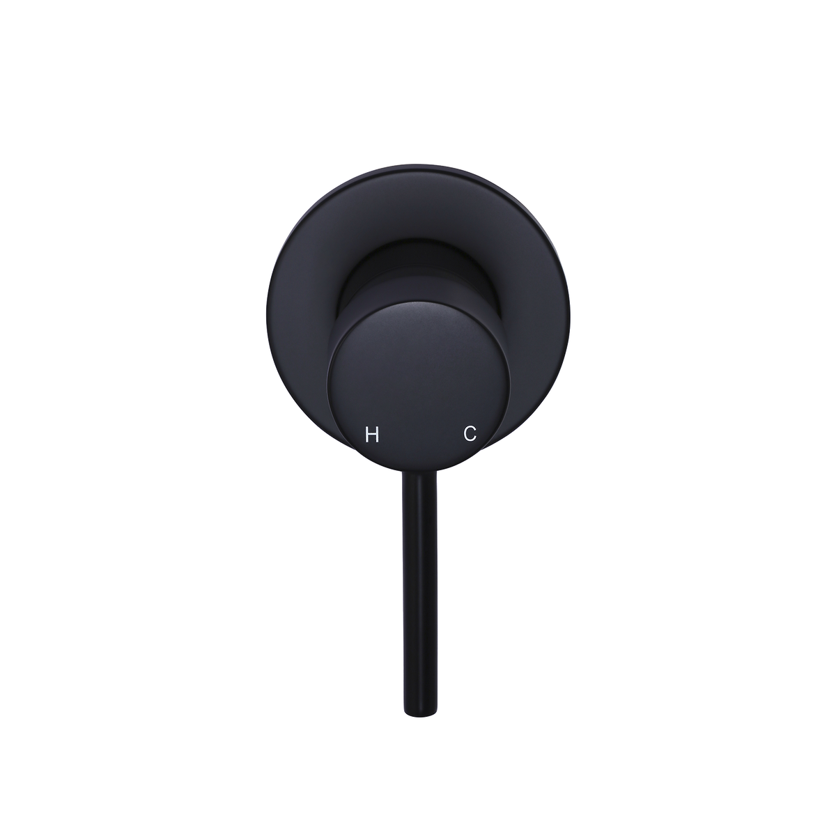 Wall/Shower Mixer Trim Kit Matte Black