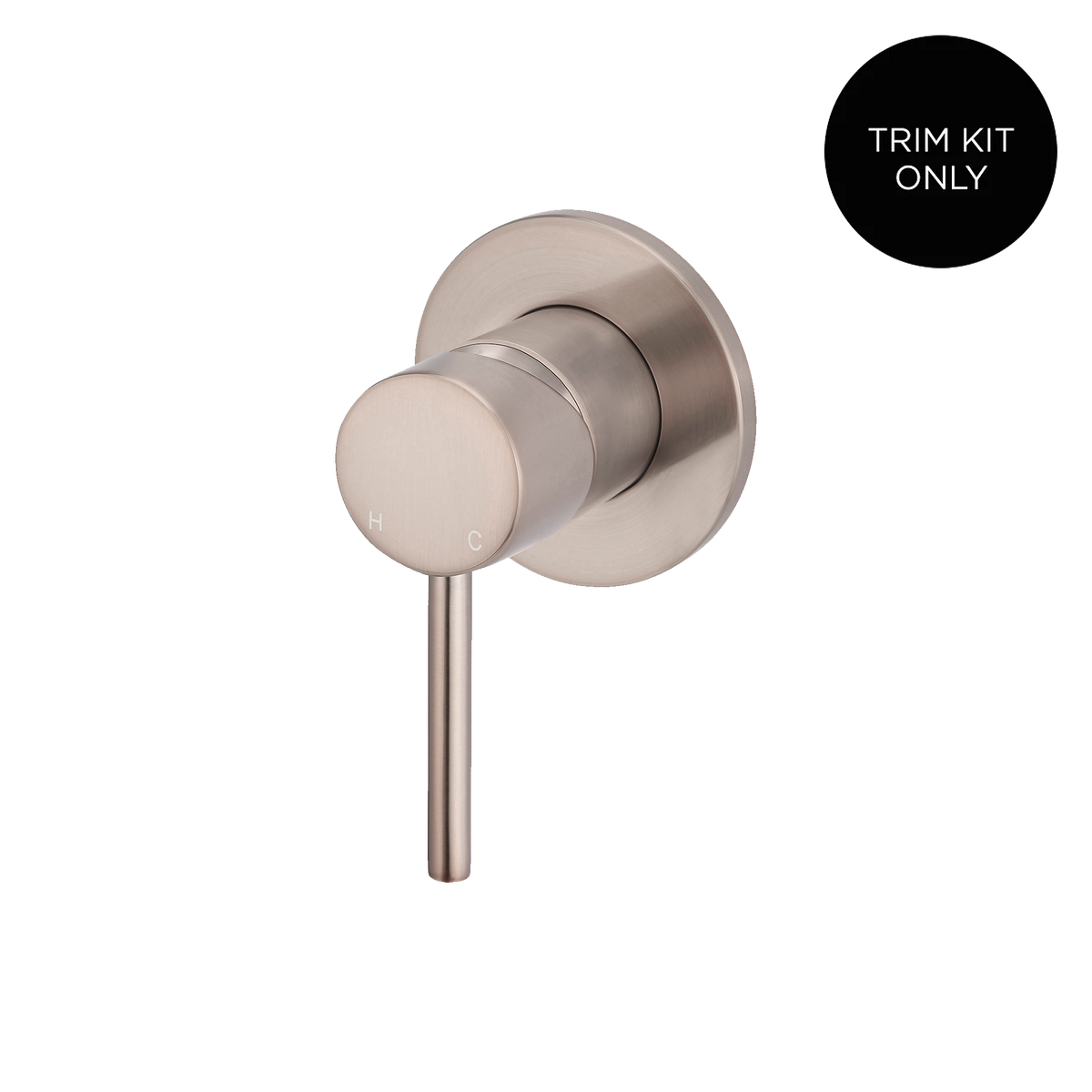 Wall/Shower Mixer Trim Kit Champagne
