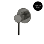 Wall/Shower Mixer Trim Kit Gun Metal