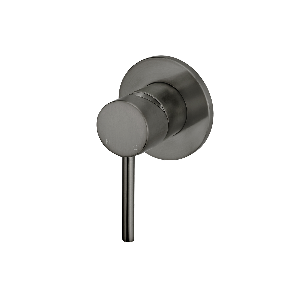 Wall/Shower Mixer Trim Kit Gun Metal