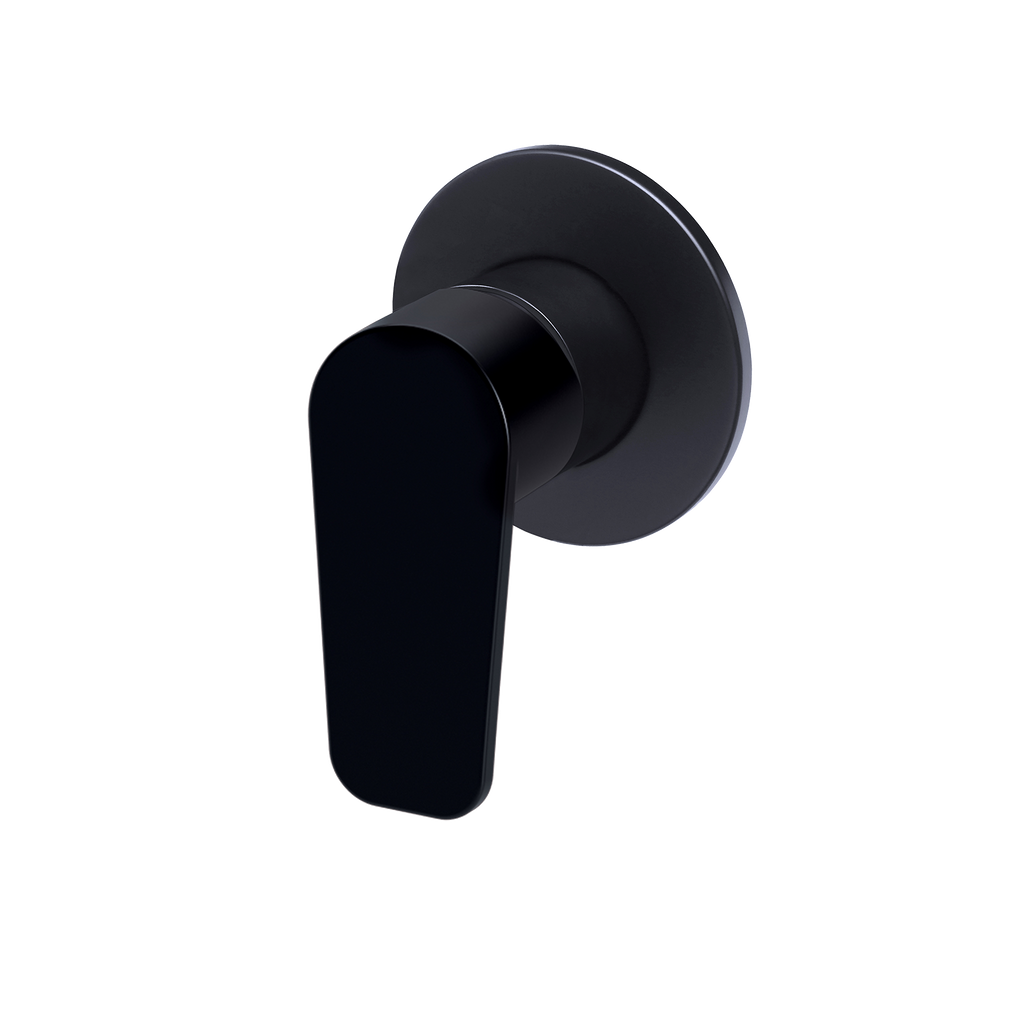 Wall/Shower Mixer Paddle Handle Trim Kit Matte Black