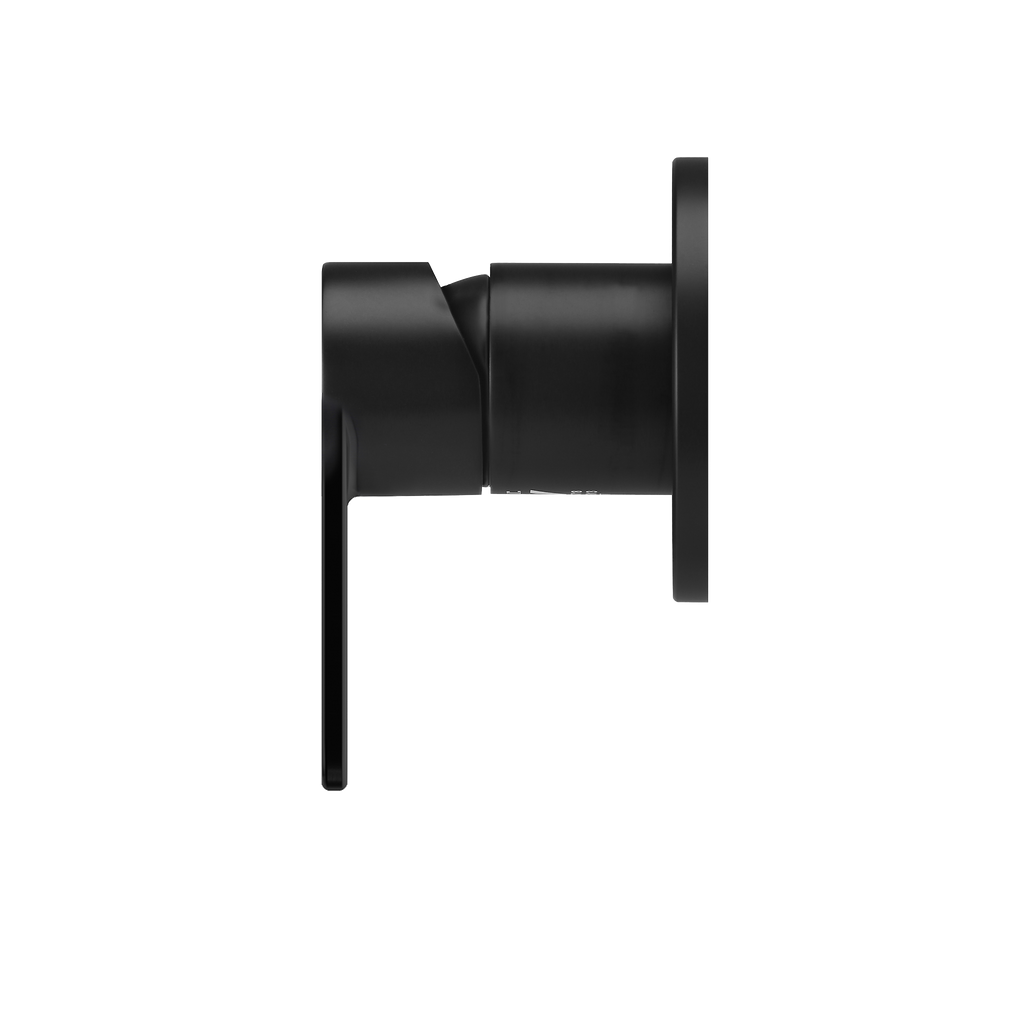Wall/Shower Mixer Paddle Handle Trim Kit Matte Black