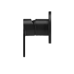 Wall/Shower Mixer Paddle Handle Trim Kit Matte Black