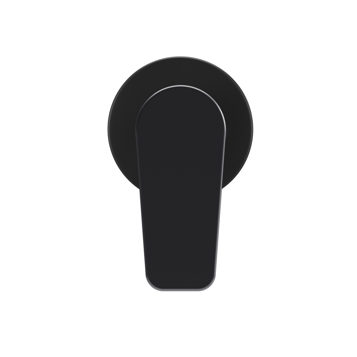 Wall/Shower Mixer Paddle Handle Trim Kit Matte Black