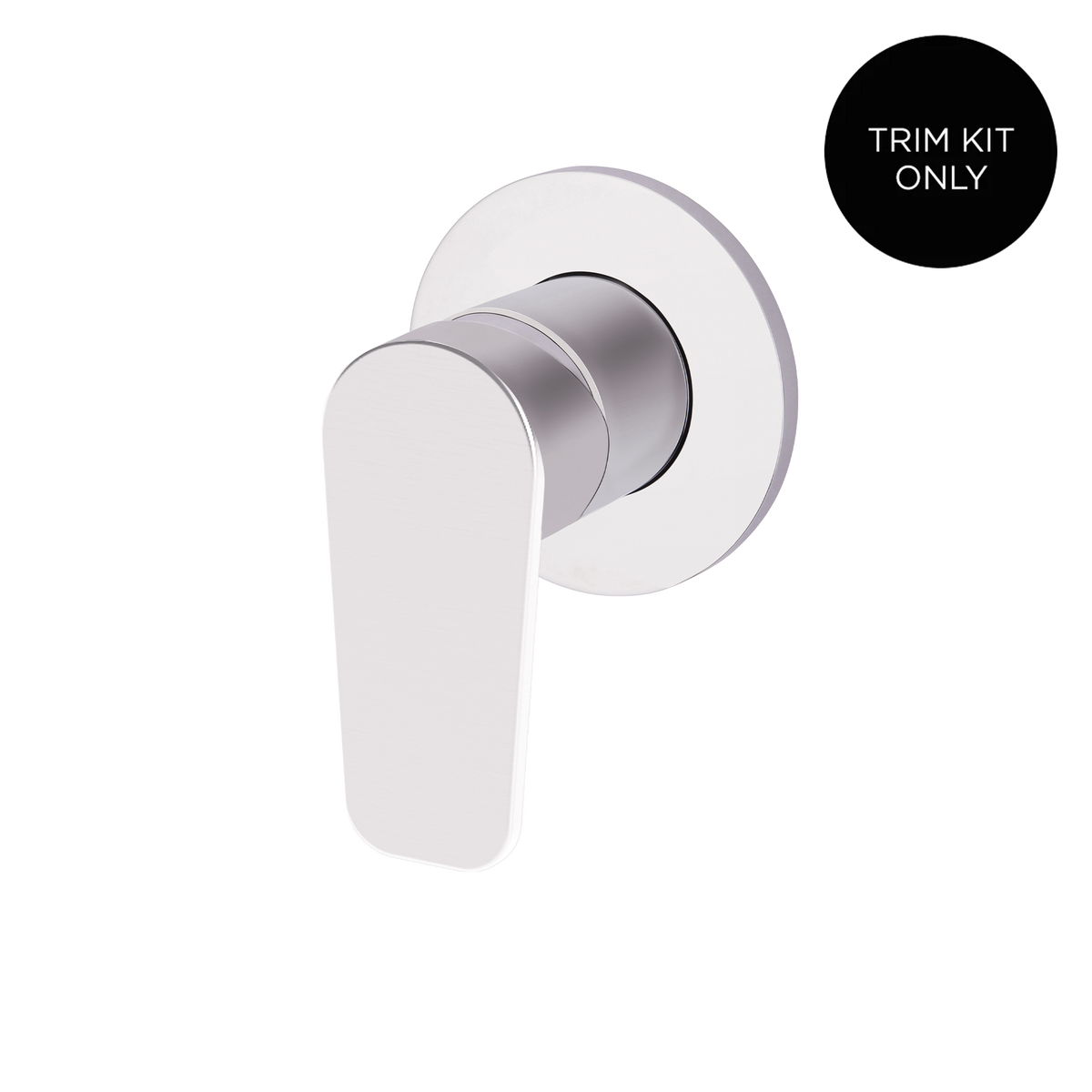 Wall/Shower Mixer Paddle Handle Trim Kit Chrome