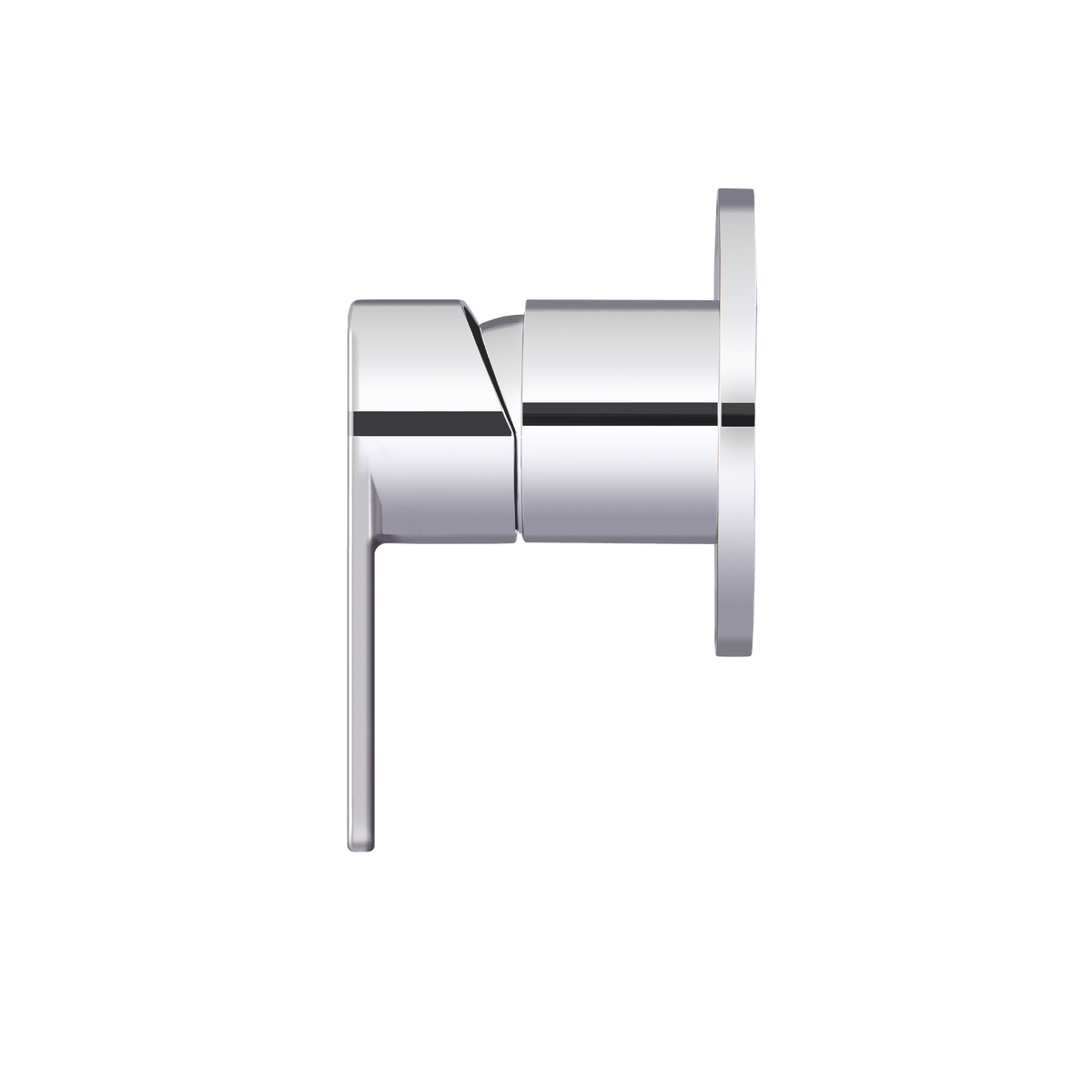 Wall/Shower Mixer Paddle Handle Trim Kit Chrome