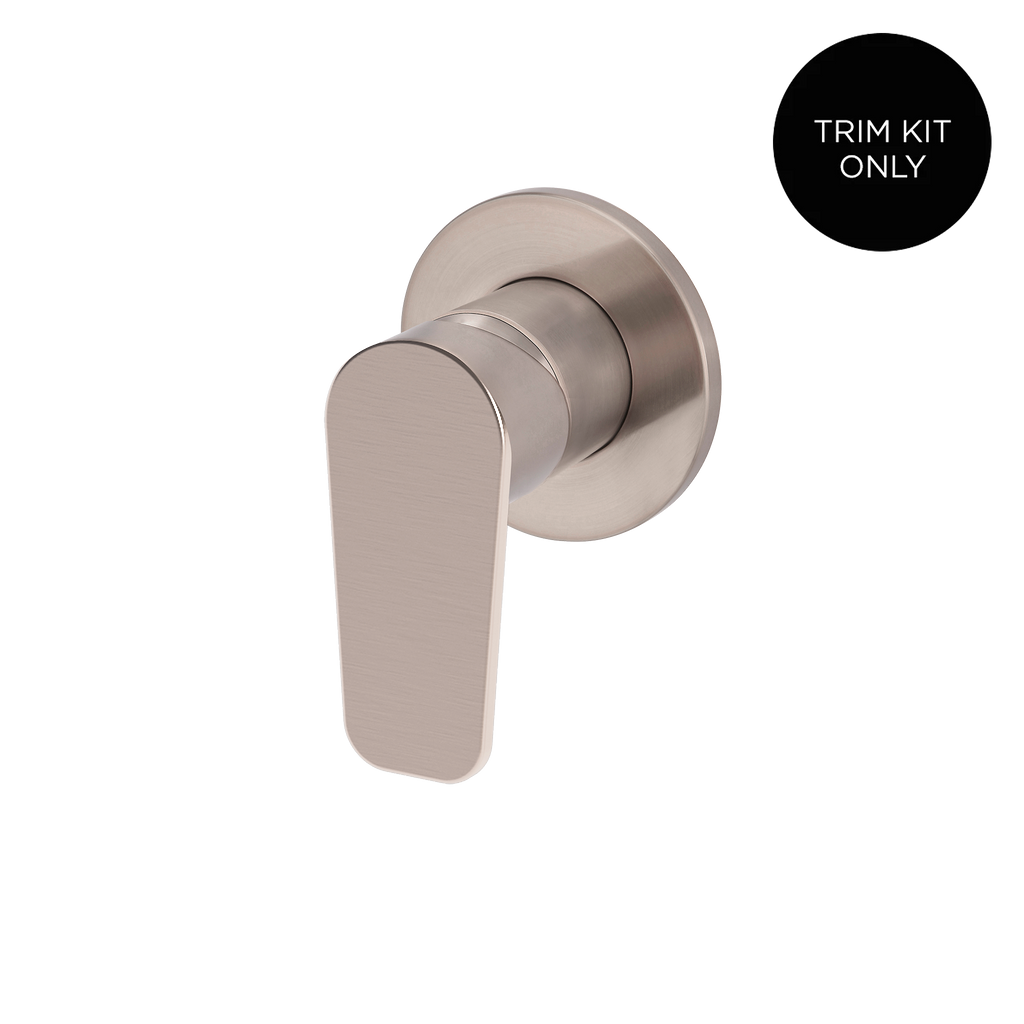 Wall/Shower Mixer Paddle Handle Trim Kit Champagne