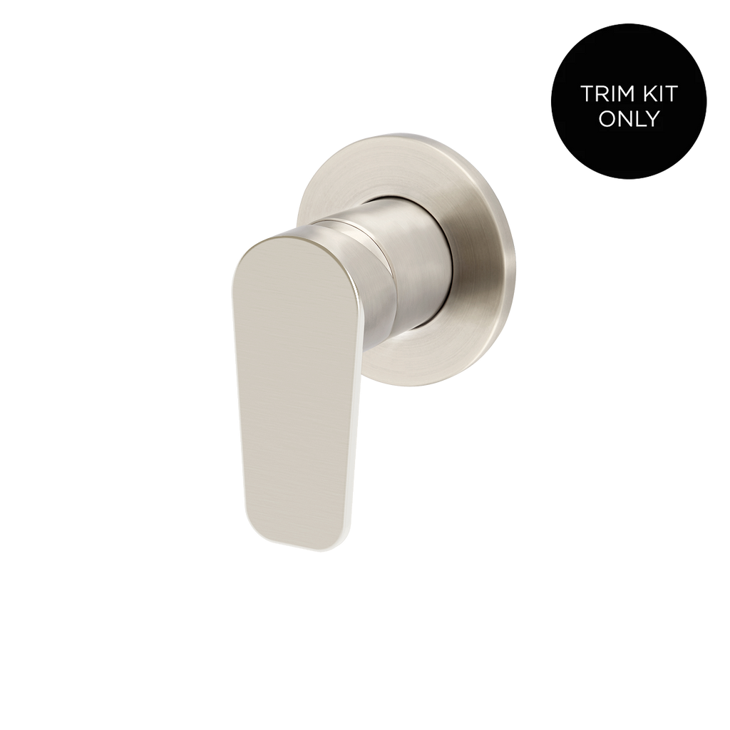 Wall/Shower Mixer Paddle Handle Trim Kit Brushed Nickel
