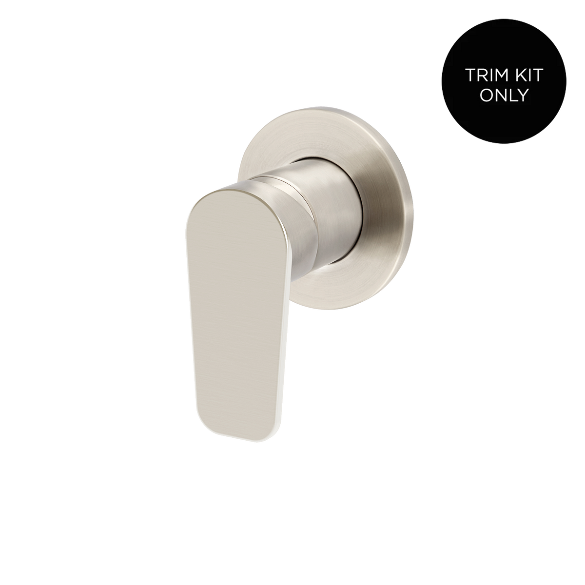 Wall/Shower Mixer Paddle Handle Trim Kit Brushed Nickel