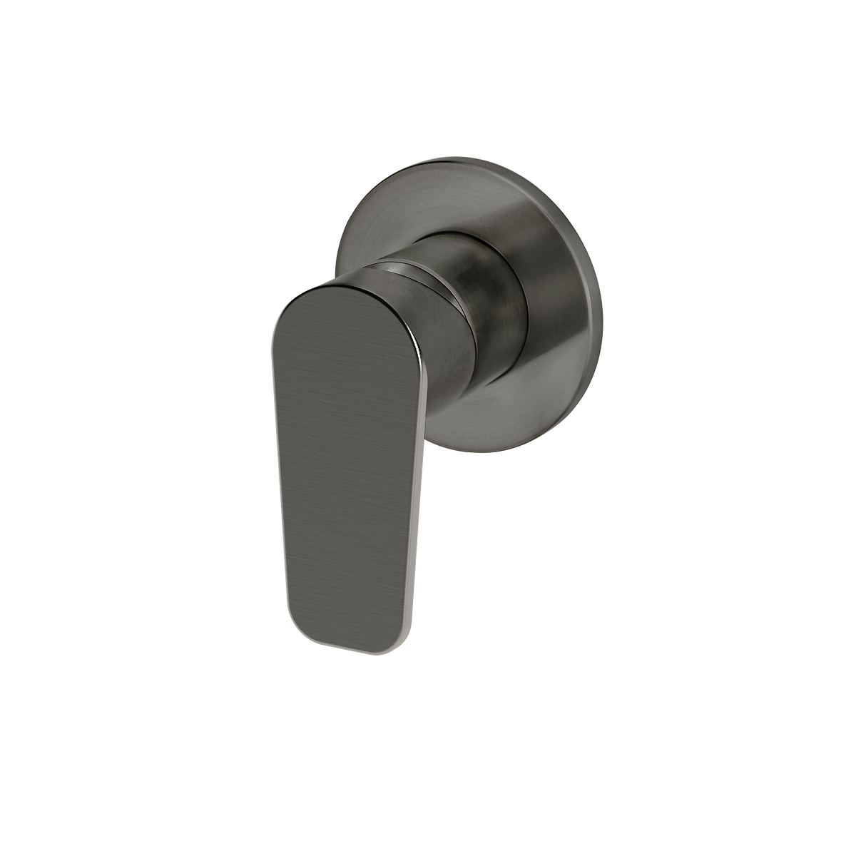 Wall/Shower Mixer Paddle Handle Trim Kit Gun Metal