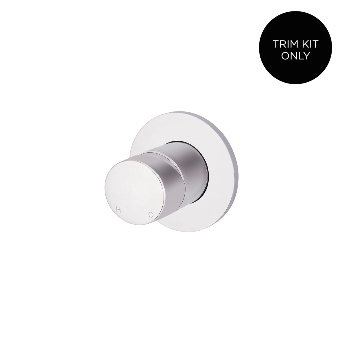 Wall/Shower Mixer Pinless Handle Trim Kit Chrome