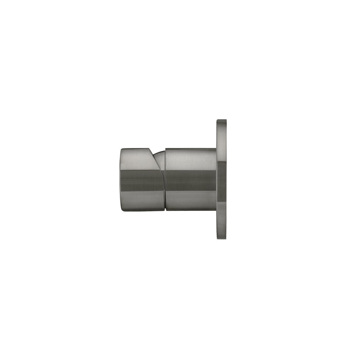 Wall/Shower Mixer Pinless Handle Trim Kit Brushed Gun Metal