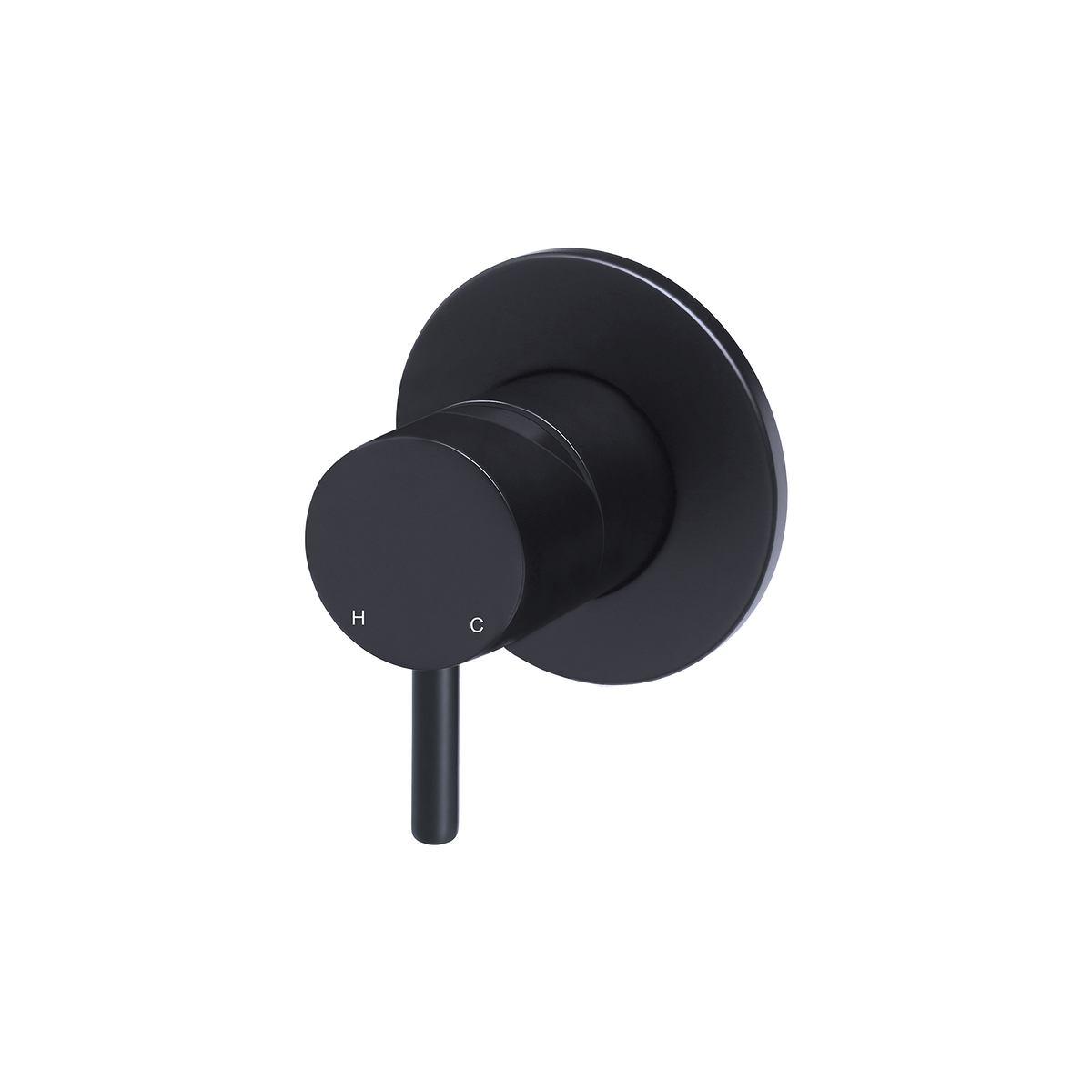 Wall/Shower Mixer Short Pin Trim Kit Matte Black