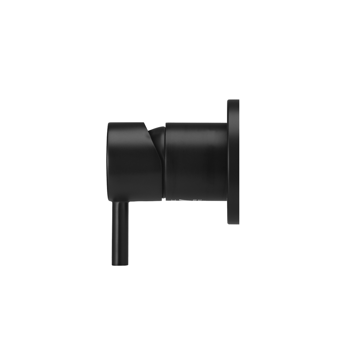 Wall/Shower Mixer Short Pin Trim Kit Matte Black