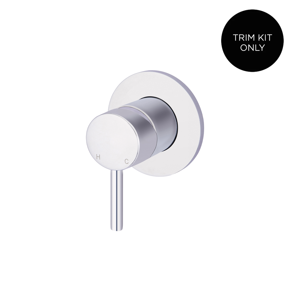 Wall/Shower Mixer Short Pin Trim Kit Chrome